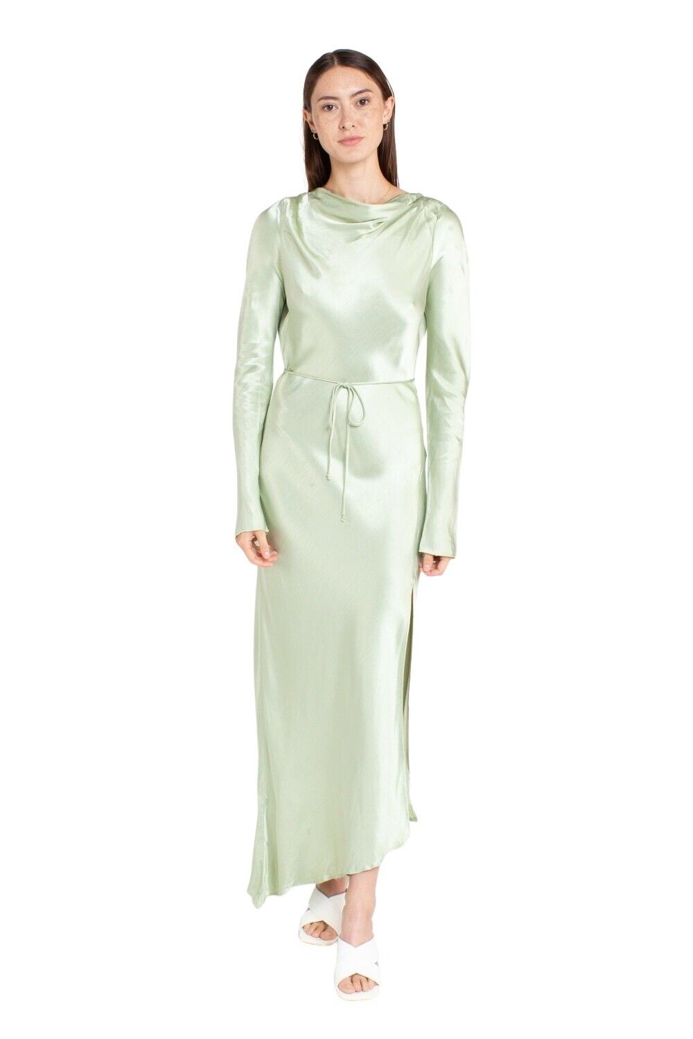 knee length dresses for ladies Cedar City Maxi Dress in Mint/Mint main image 1