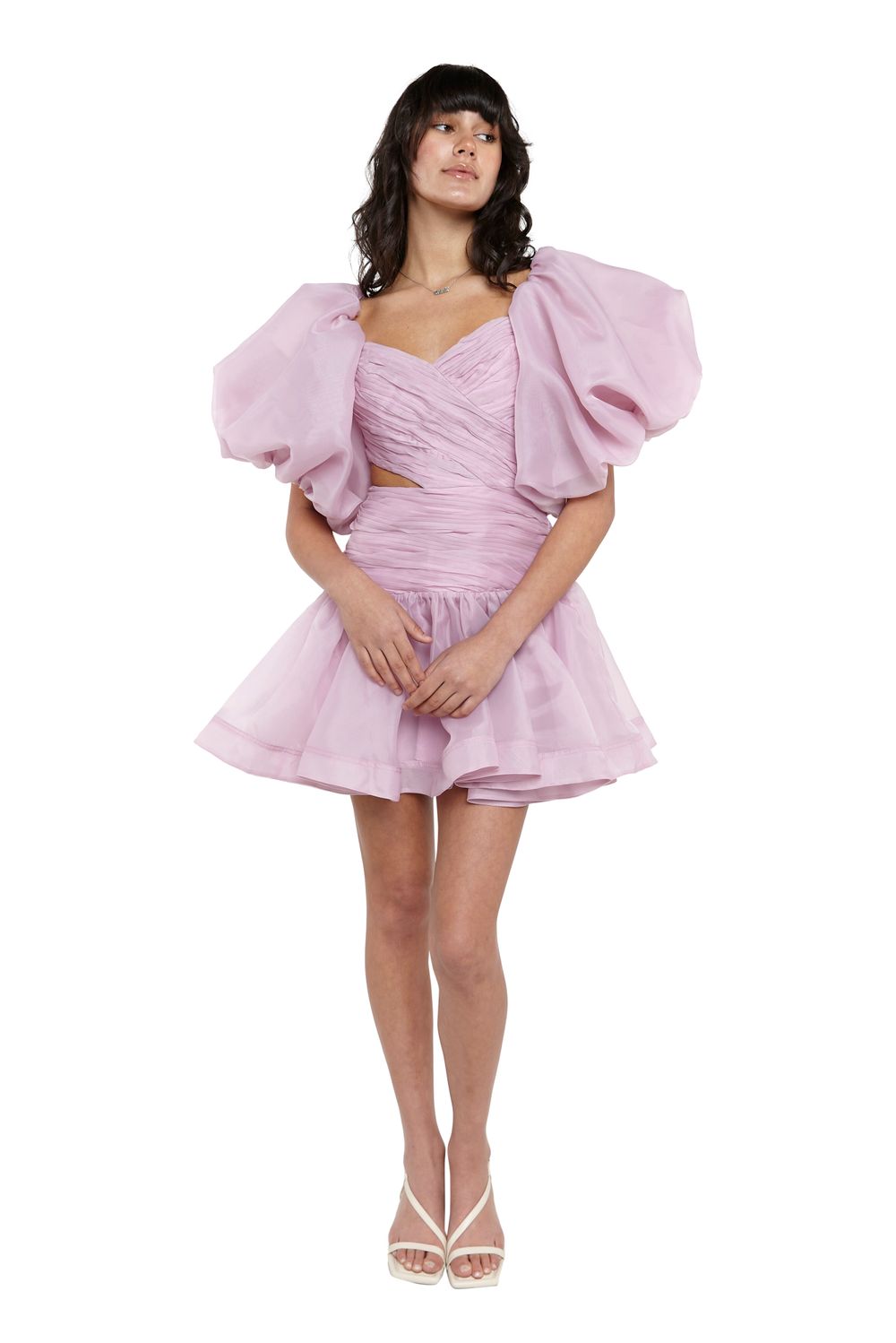 Aje Simplicity Cut Out Mini Dress Size 0 main image 0