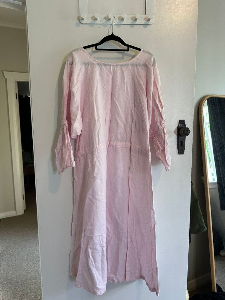 Mane Project Pink Midi Dress Size L