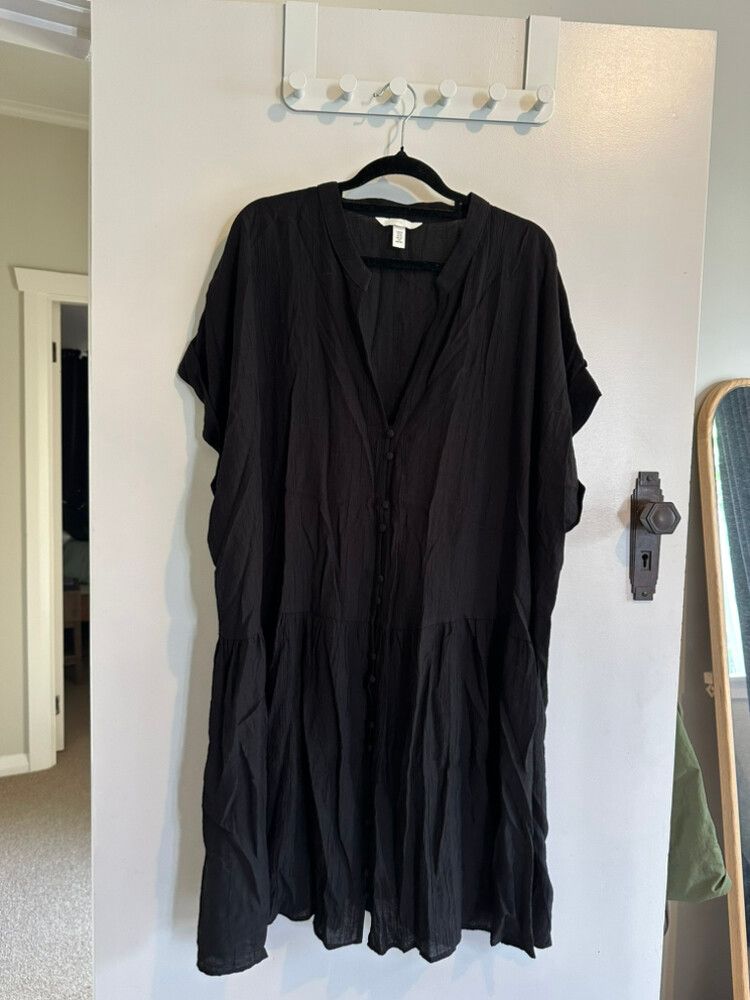 H&M Black Mini Dress