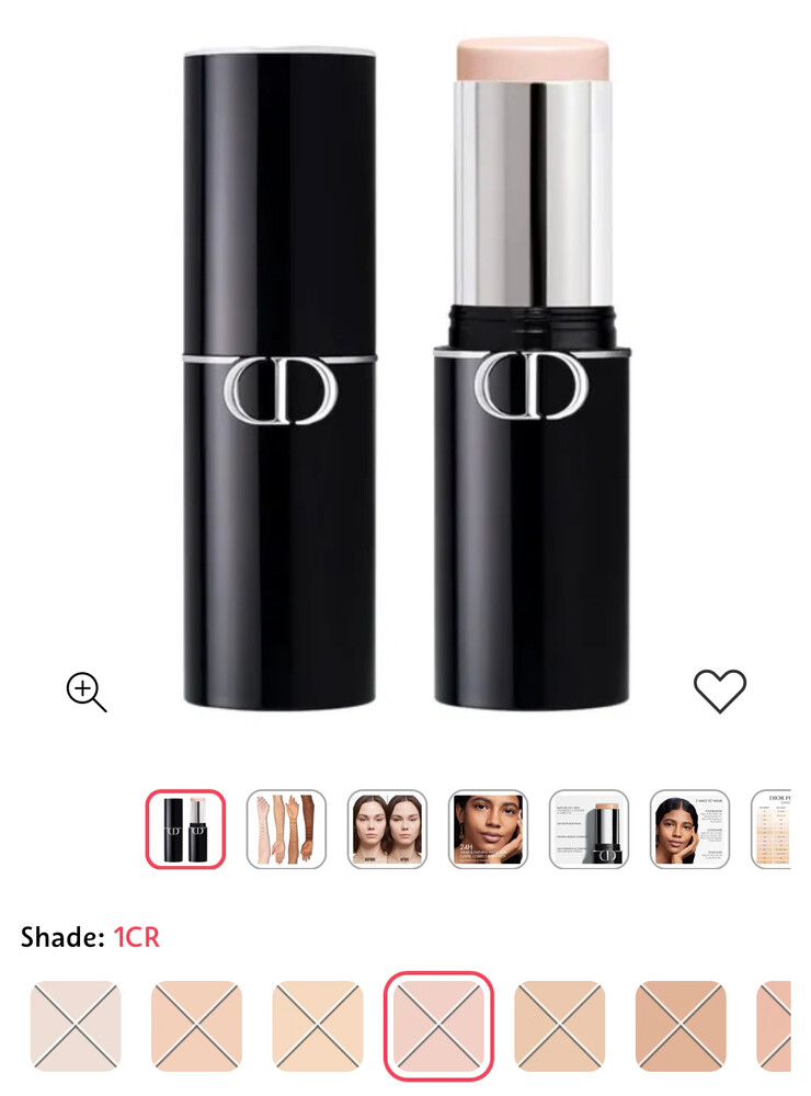 BRAND NEW DIOR PERFECT SKIN FOUNDATION STICK 1CR