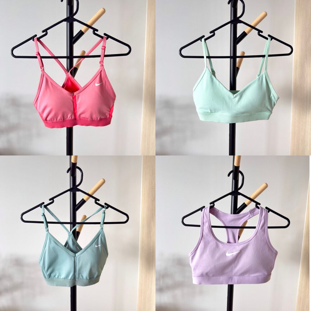 NIKE BULK SPORTS BRAS PASTEL
