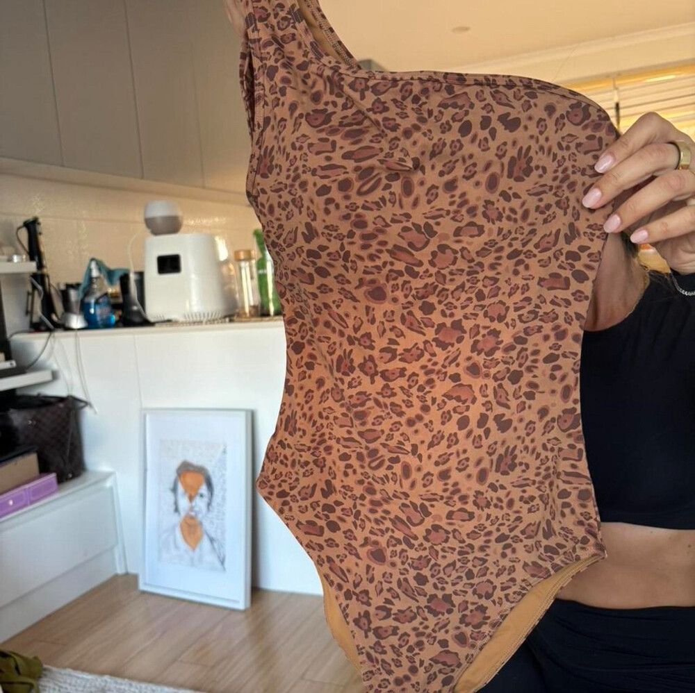 Kivari Leopard Print One Piece