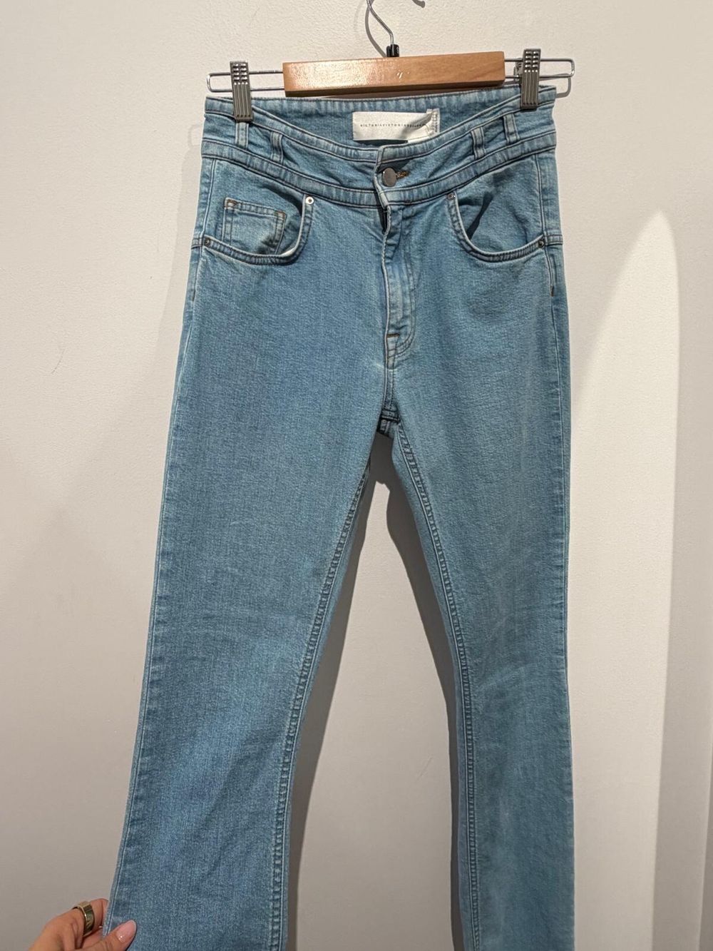 Victoria Beckham Star Seat Skinny Jeans