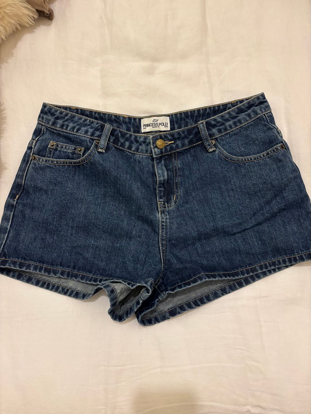 Princess Polly Blue Denim Shorts