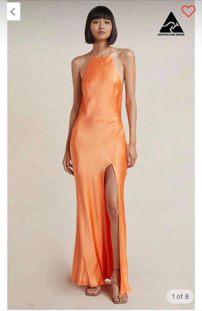 bec and bridge annika maxi dress BEC & BRIDGE ANNIKA MAXI DRESS ORANGE SIZE AU 6