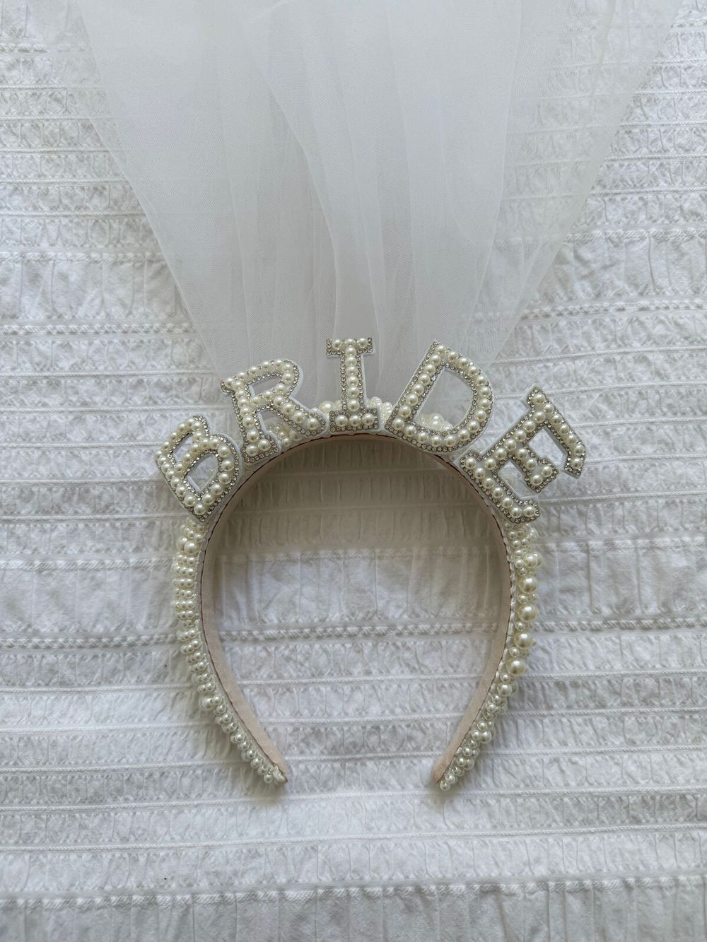 Bride Headband + Veil