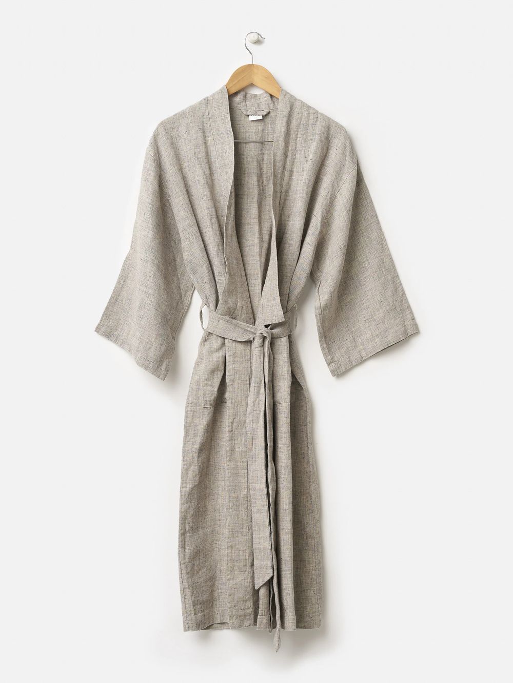 BNWT Citta Chambray Linen Robe
