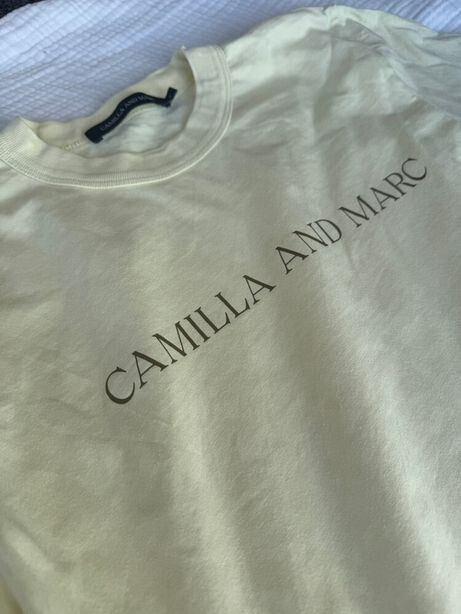 Camilla and Marc Yellow Top