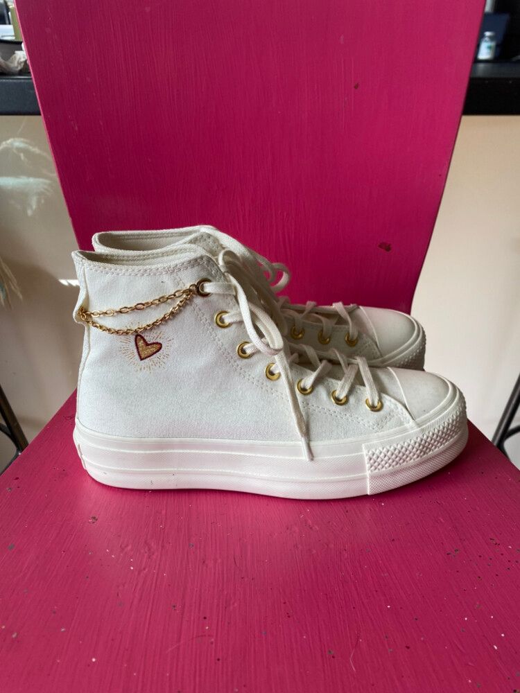 Converse All Star High Top Valentines Sneakers