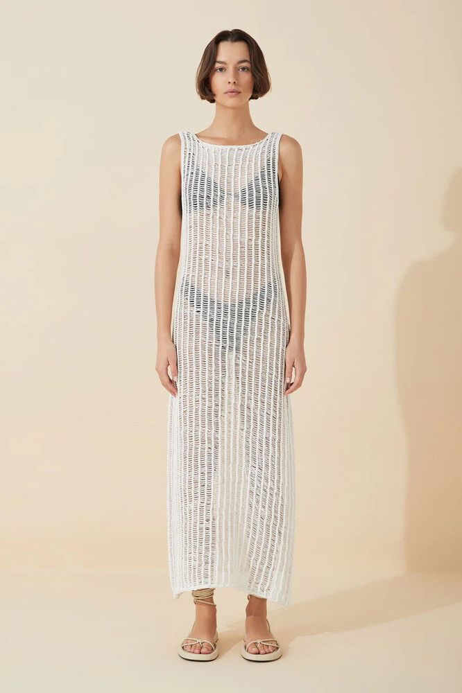 Zulu & Zephyr - Backless Crochet Dress on Designer Wardrobe
