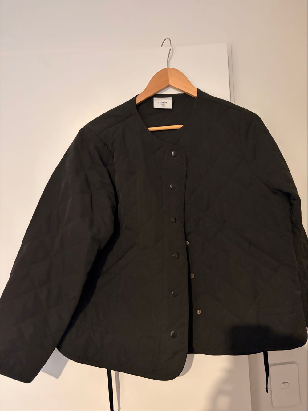 Black Quilted Jacket
