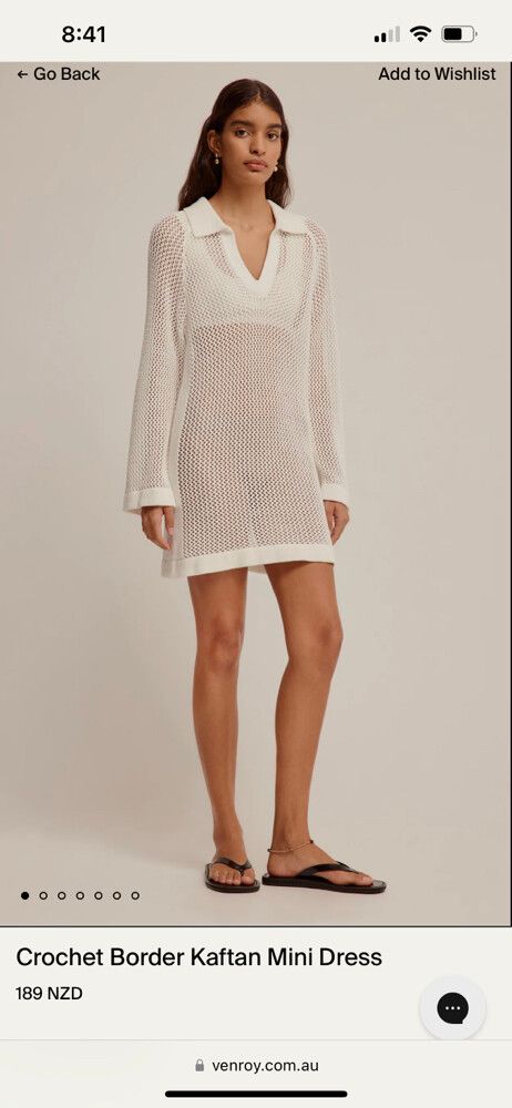 Venroy - Crochet Venroy Dress on Designer Wardrobe