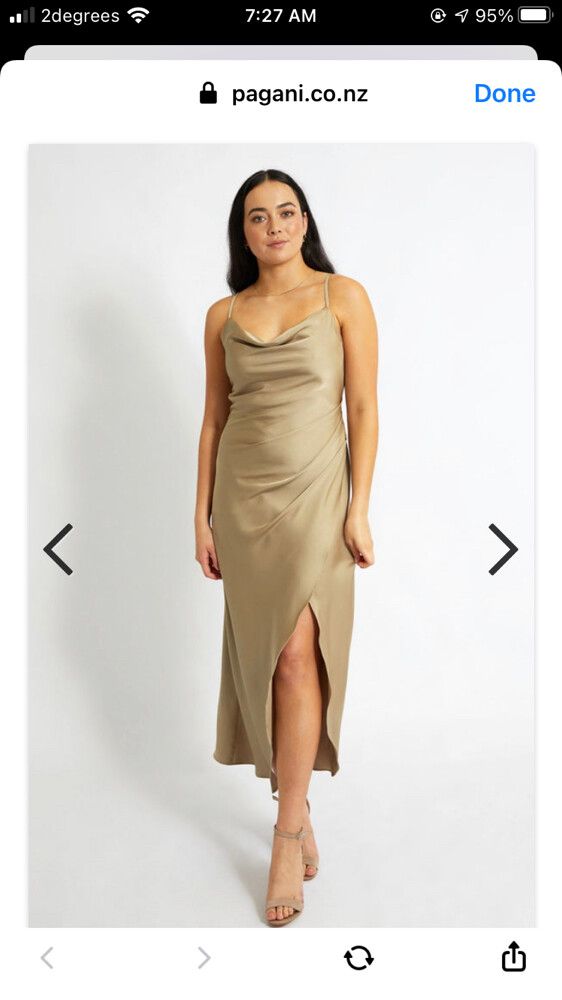 gold embroidered dress Foliage Royal Gown– Teuta Matoshi main image 0