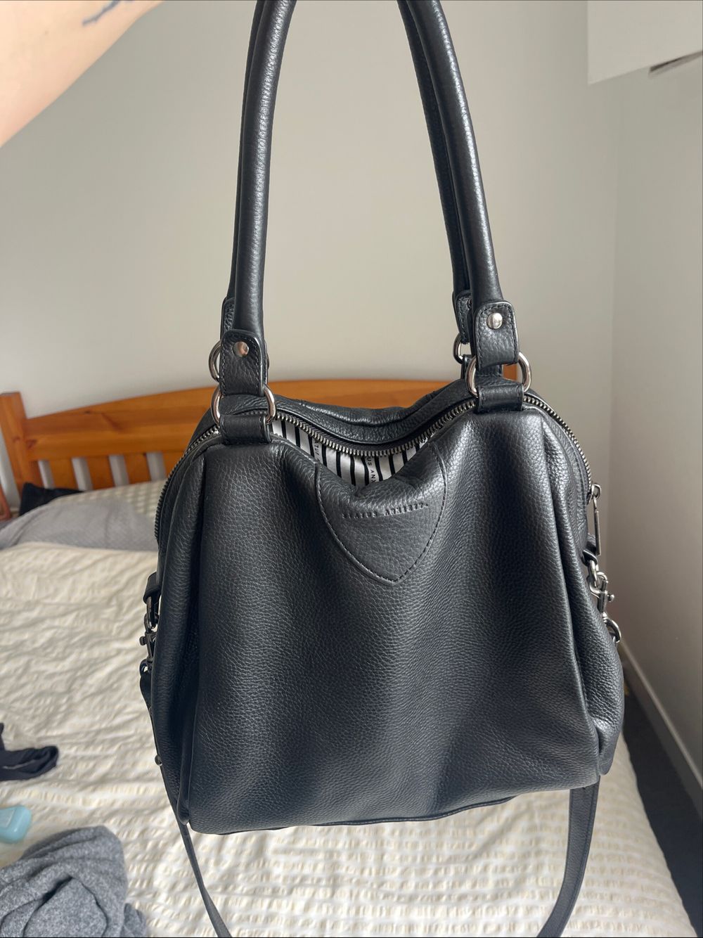 Status Anxiety Black Handbag