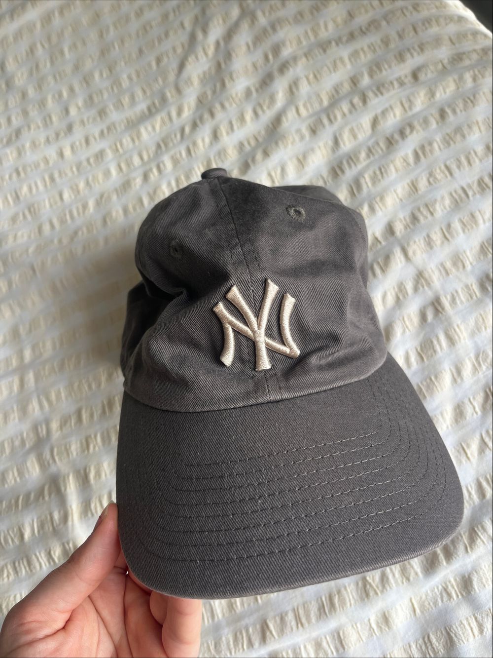 Yankees New Era Grey Cap