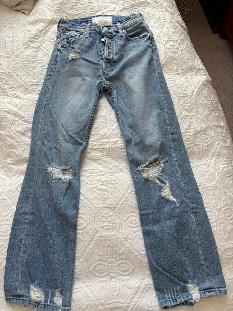 Mother Blue The Tomcat Jeans