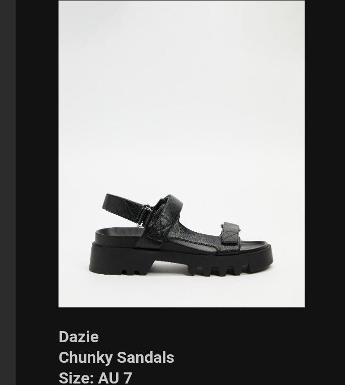 Chunky sandals