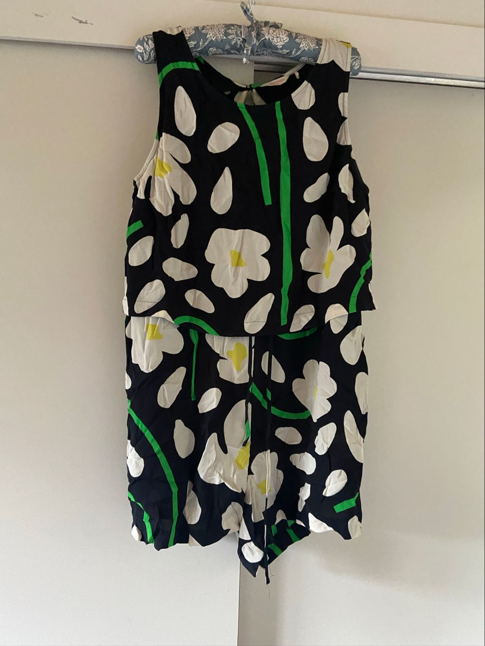 Gorman Black Floral Playsuit