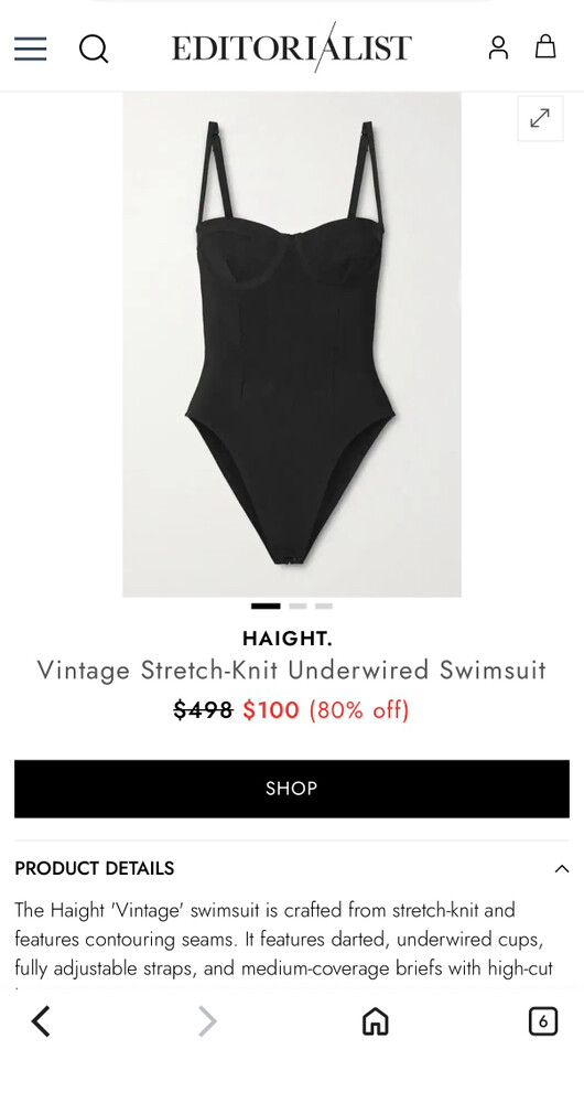 Haight Black bodysuit