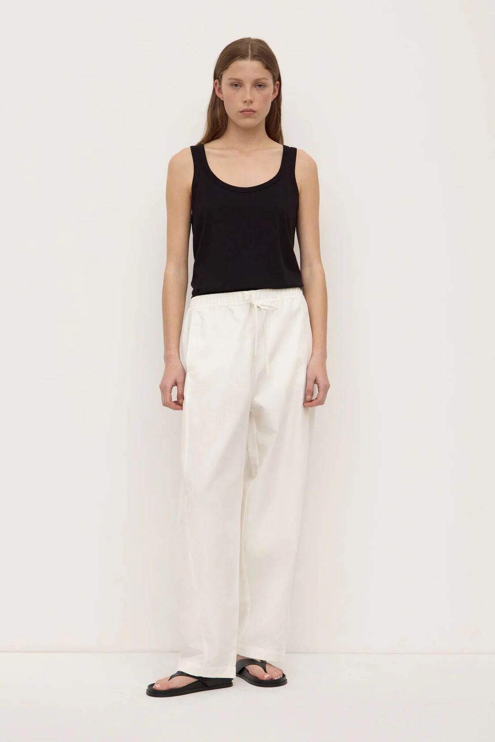 ASSEMBLY LABEL Loxley Pants - white