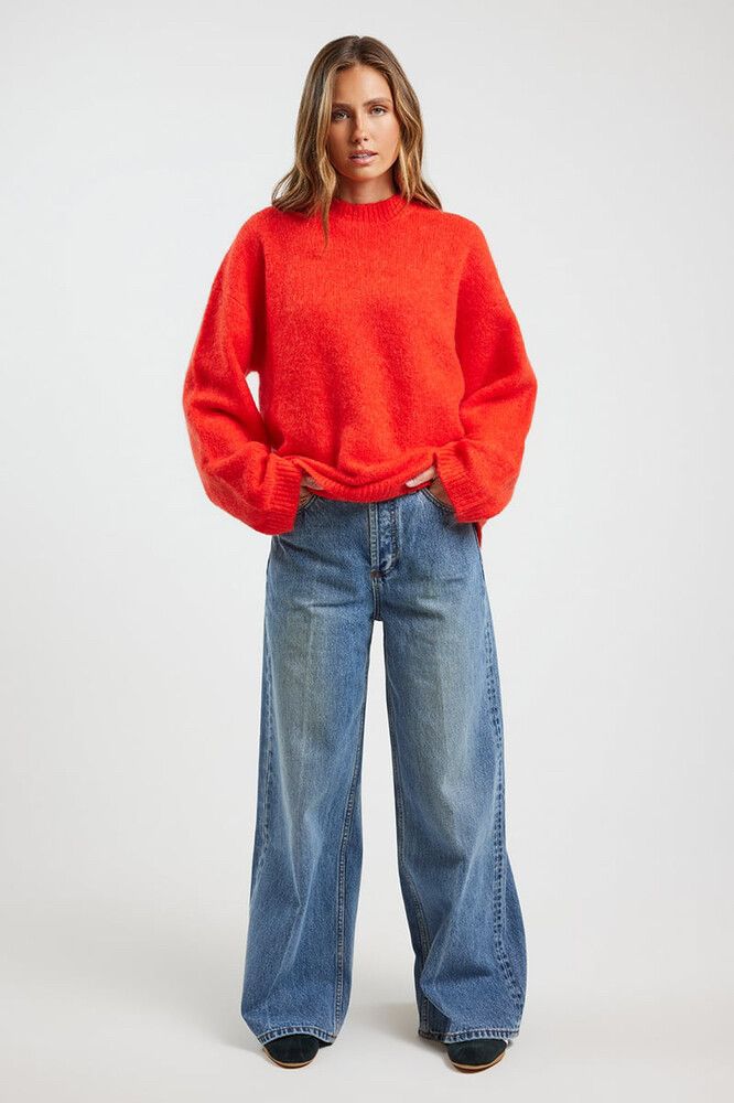 ENA PELLY ELLE MOHAIR BLEND KNIT