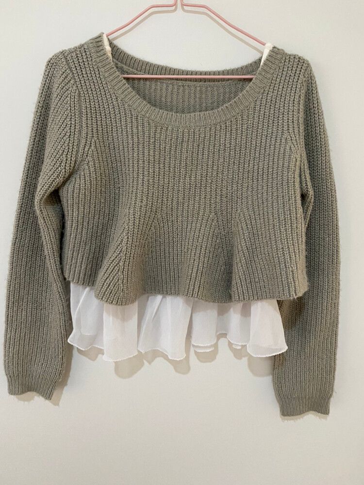 Top sweater and camisole