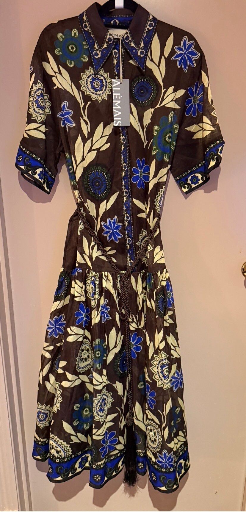 Alémais jasper shirt dress size 10