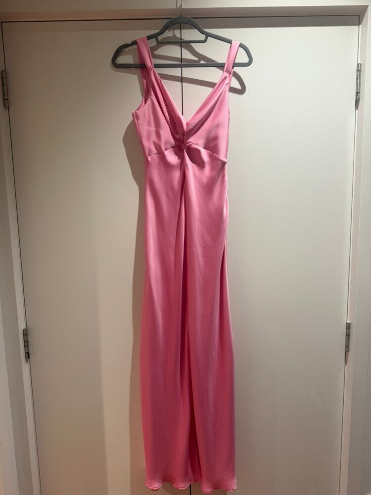Ruby pink maxi dress