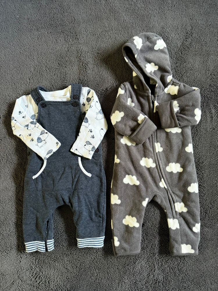 Overall & Fleece Onesie