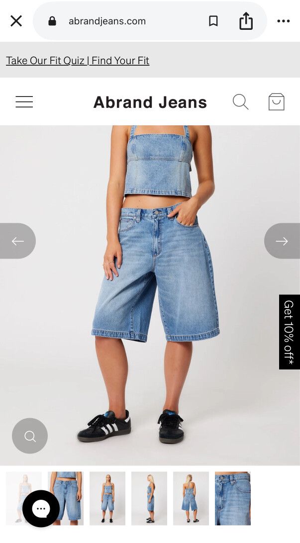 Abrand Jeans Denim Jort