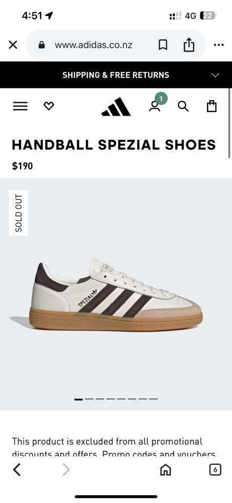 Adidas Handball Spezial Shoes