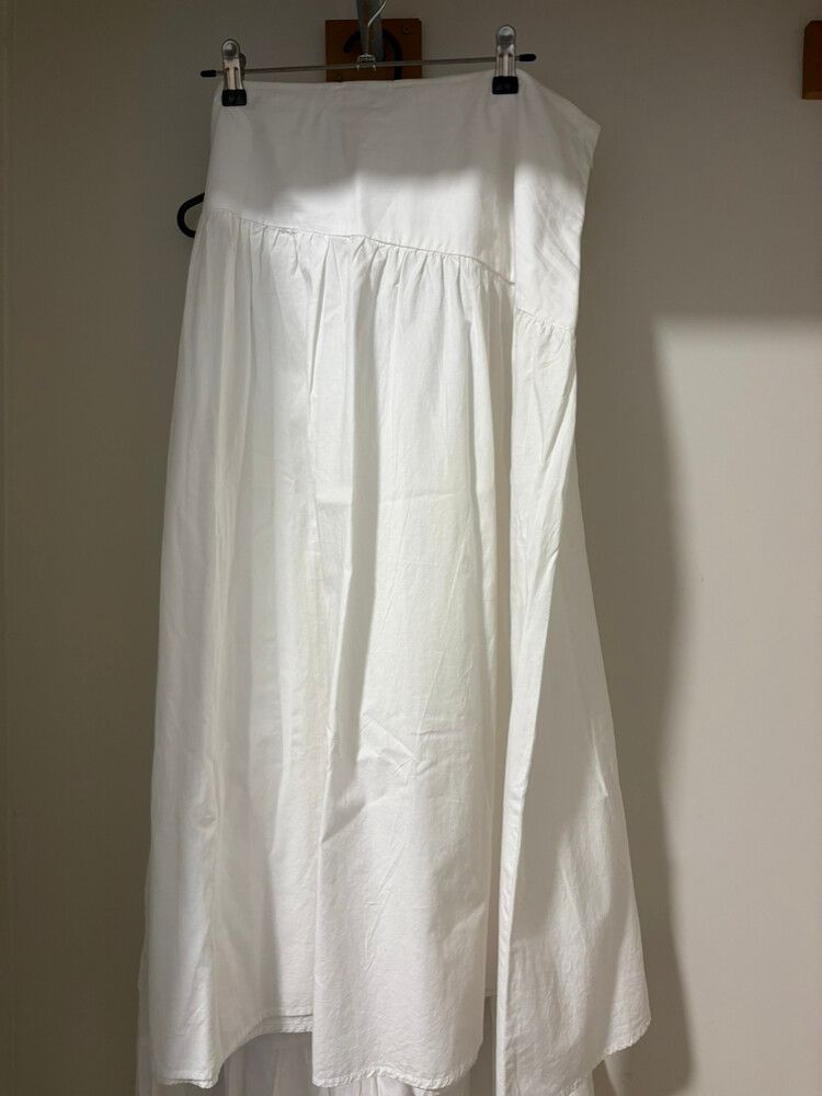 Glassons Poplin Low Rise Asymmetrical Maxi Skirt