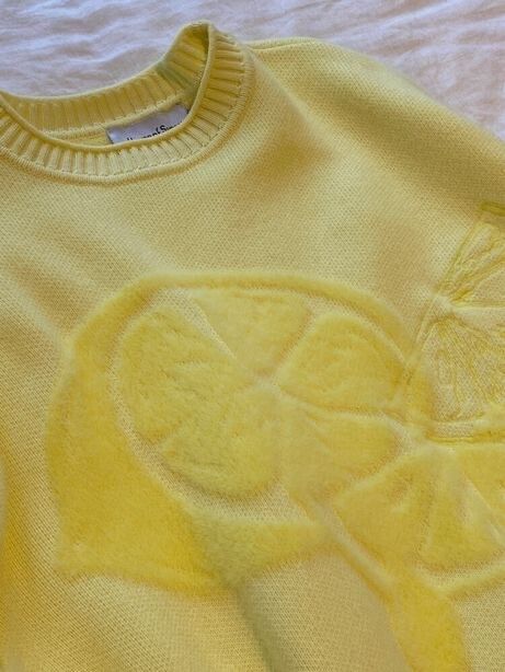House Of Sunny Lemon Knit