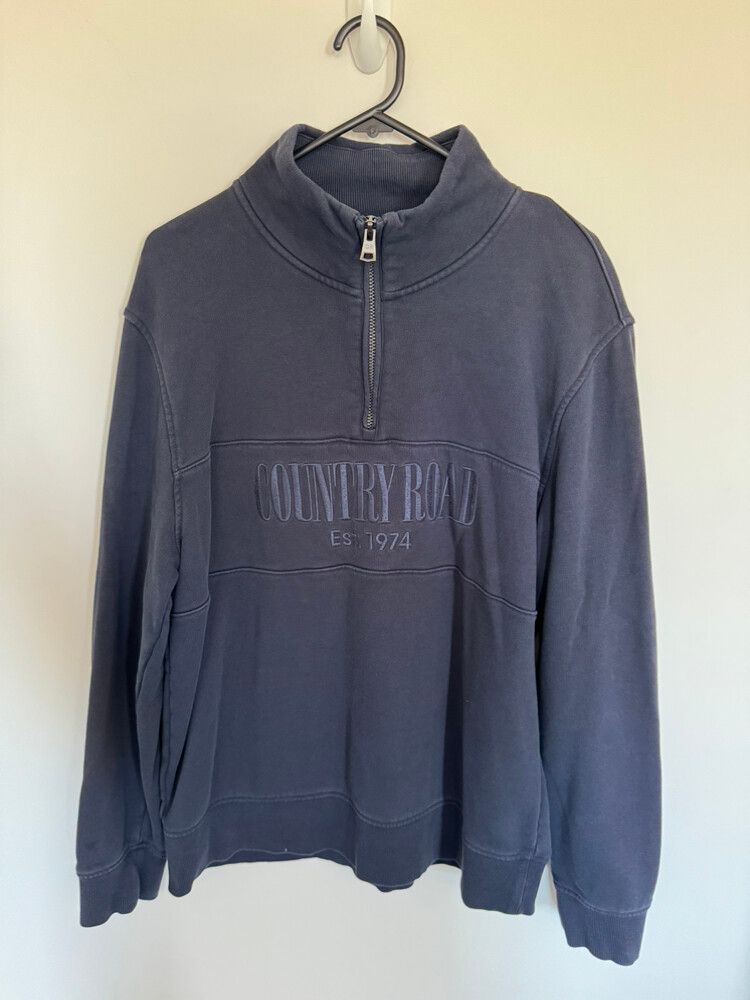 Country Road Heritage 1/2 zip sweat