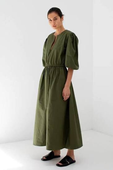 Ellis Label Klein Maxi Dress Olive