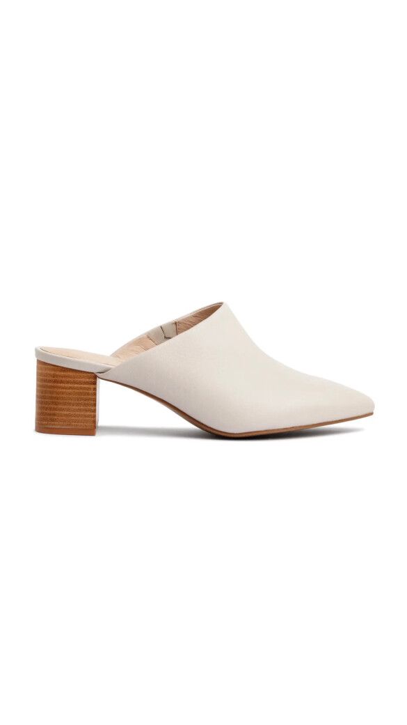 Leather Mule Heel