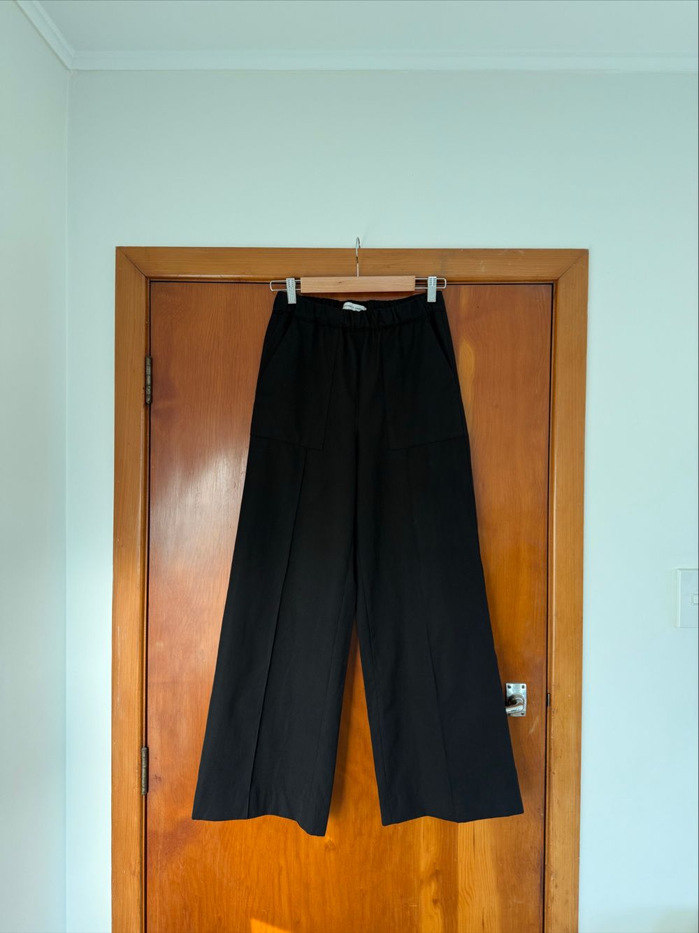 Assembly Label Wool Trouser - Black