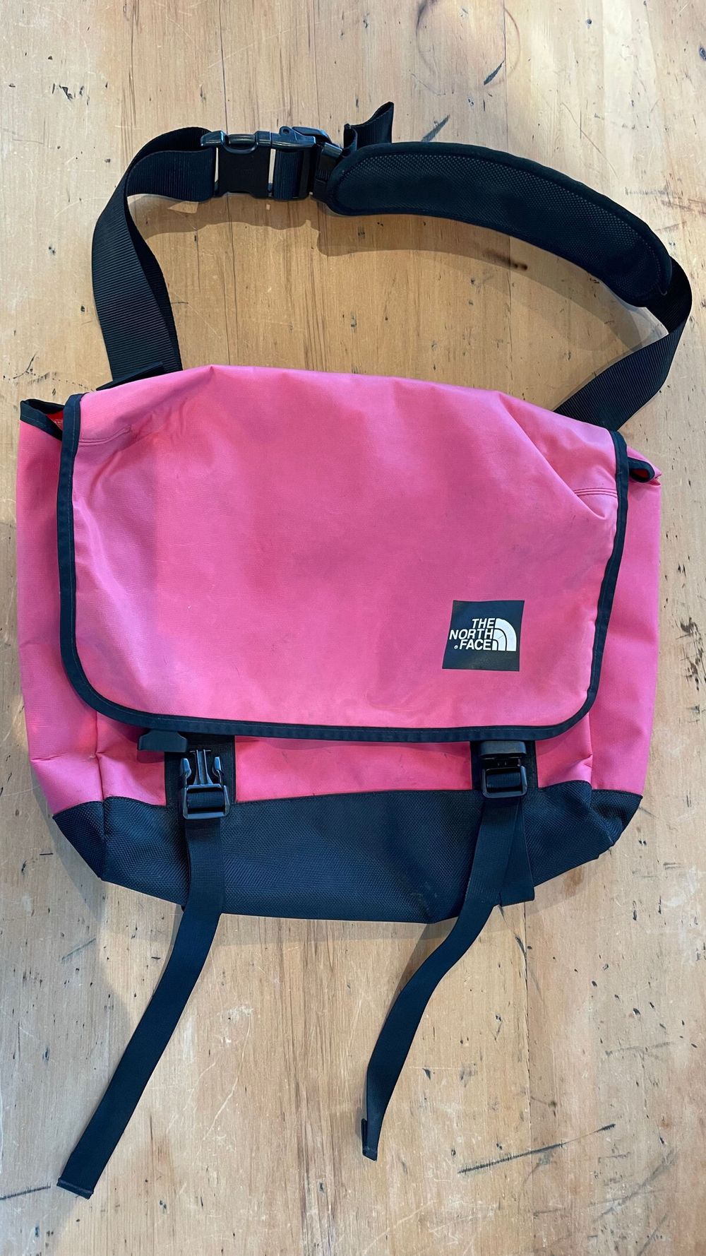 The North Face Red Messenger Bag