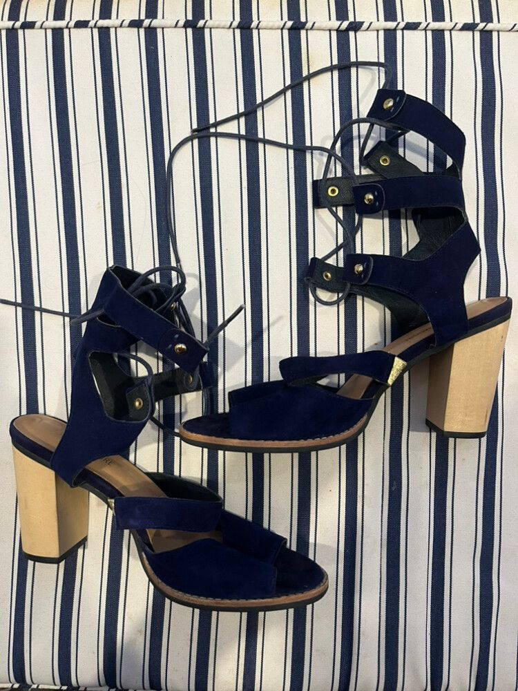 Andrea Moore Navy Heels