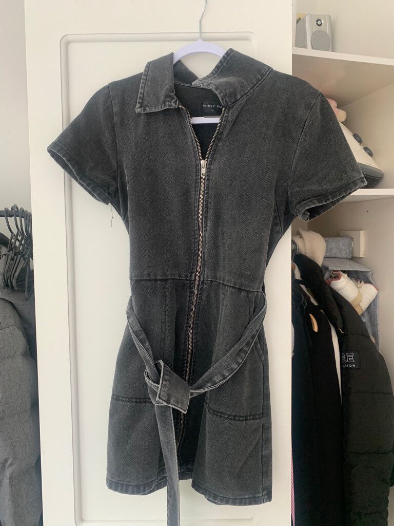 White Fox - Denim Dress on Designer Wardrobe