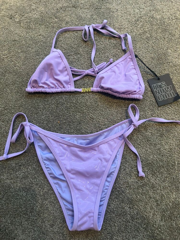 It's Now Cool Purple Bikini