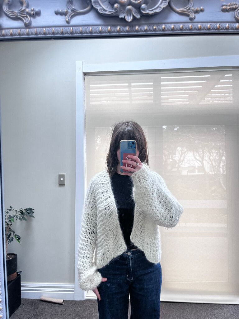 トップス unknown mohair like cardigan unknown mohair like cardigan Vintage mohair like cardigan（unknown