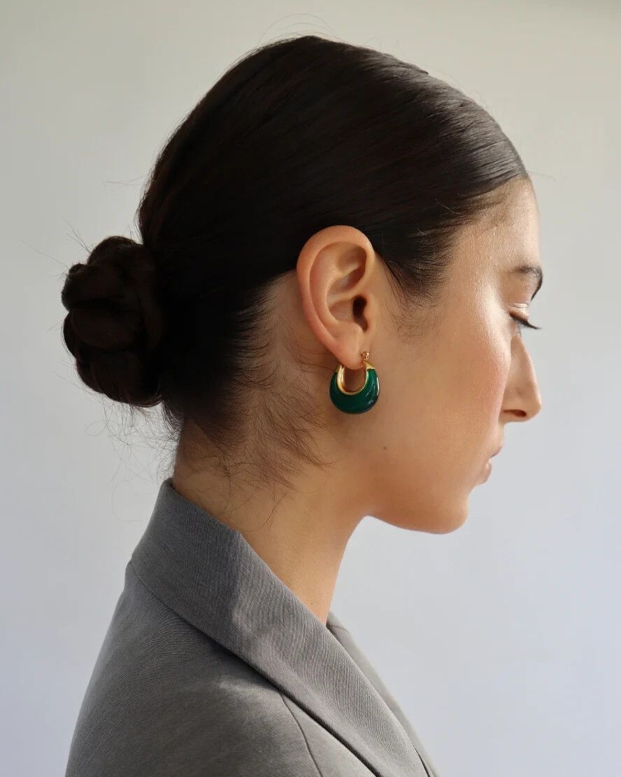 Brand new Carter Earrings - Emerald