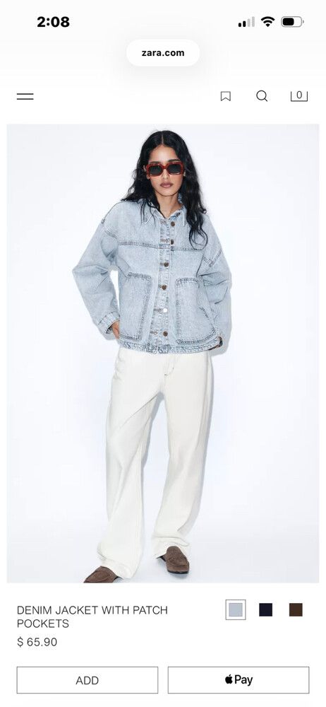 Zara denim jacket
