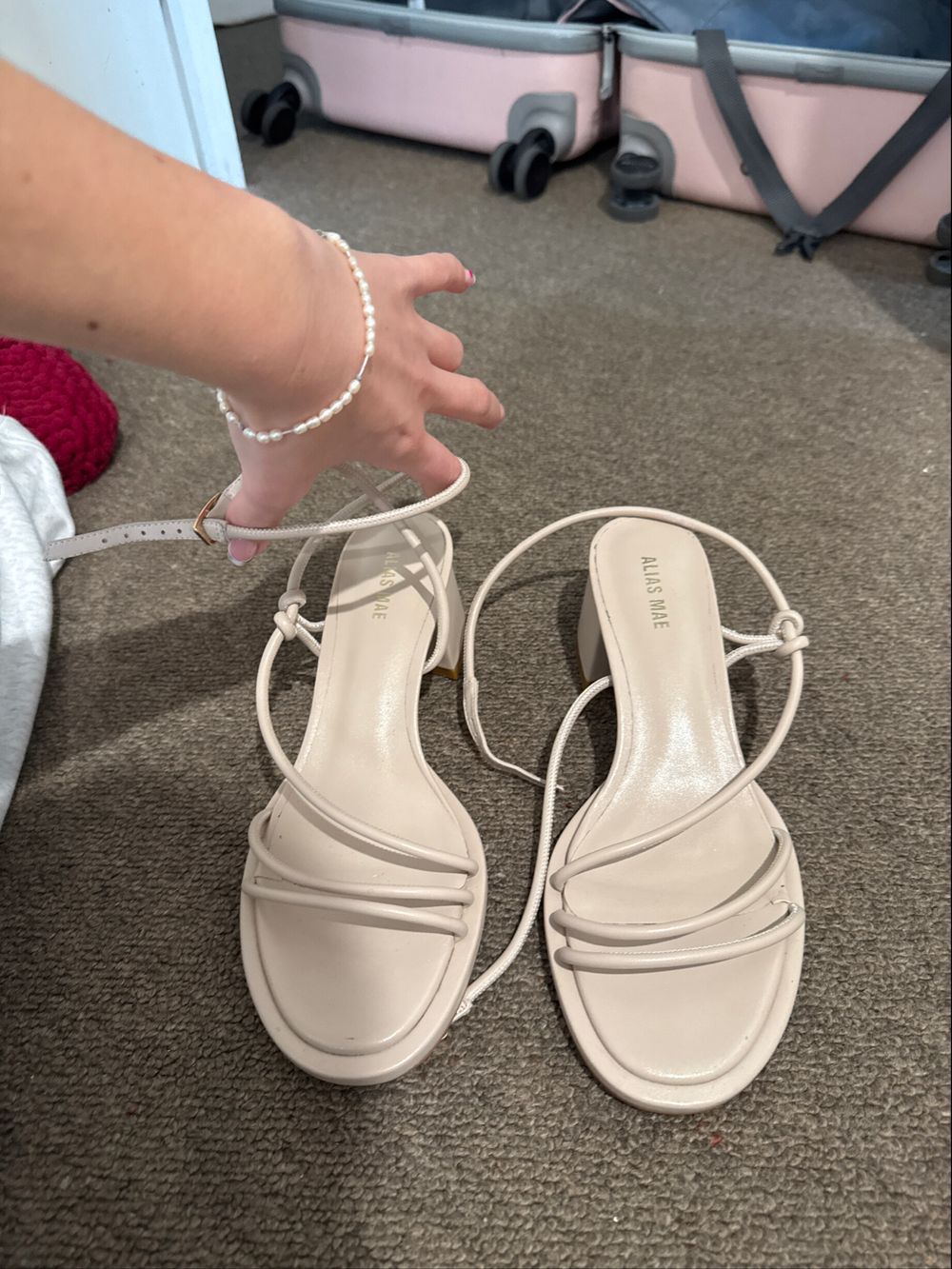 Alias Mae Beige Sandals
