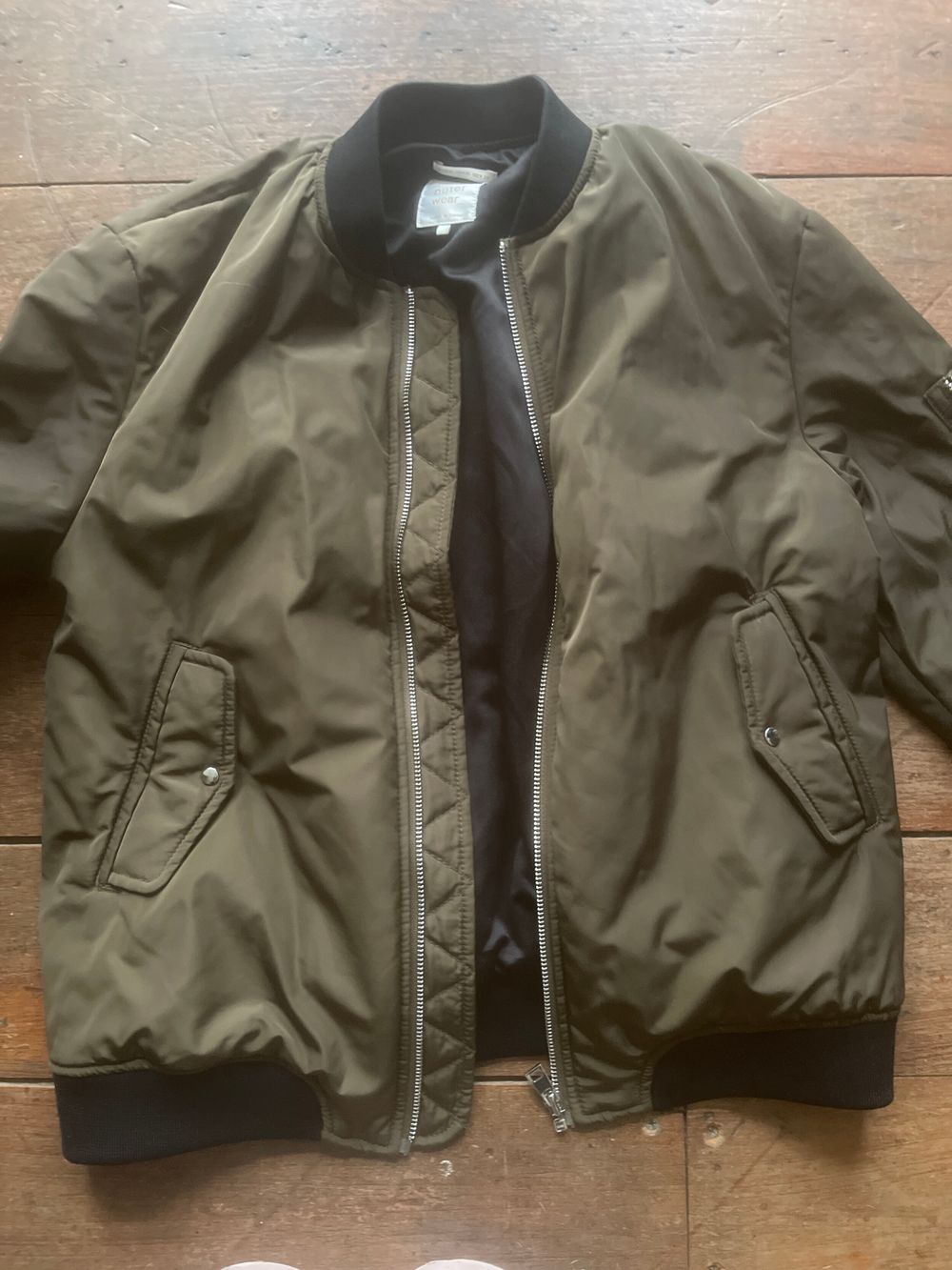 Zara bomber jacket size 10