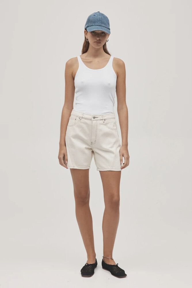Marle Curve Seam Short