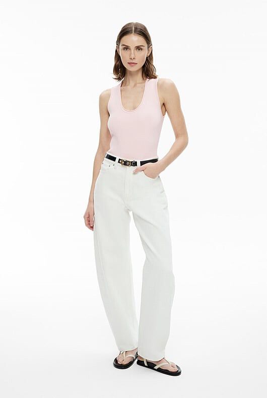 witchery pink bodysuit