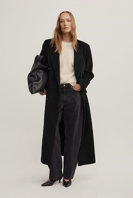 Witchery Cashmere Knit T-Shirt.